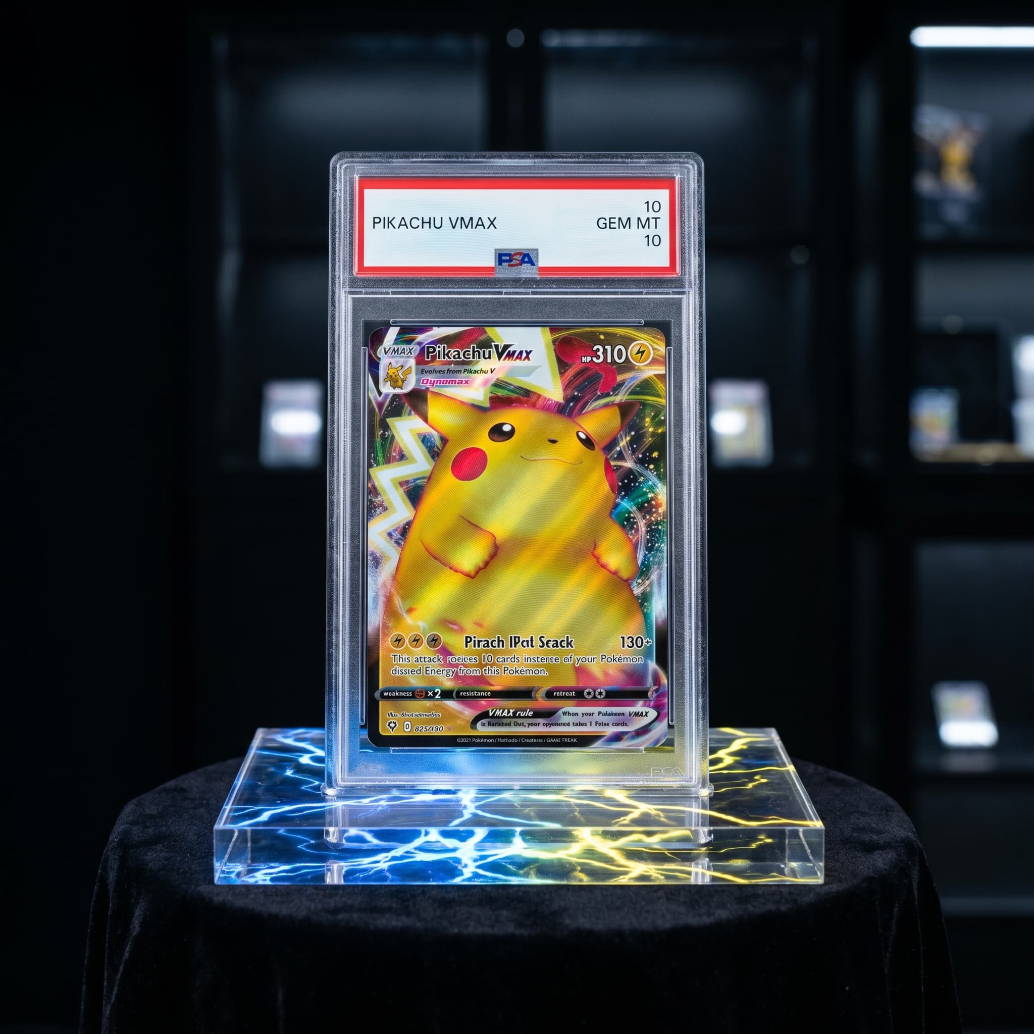 PSA graded Pikachu