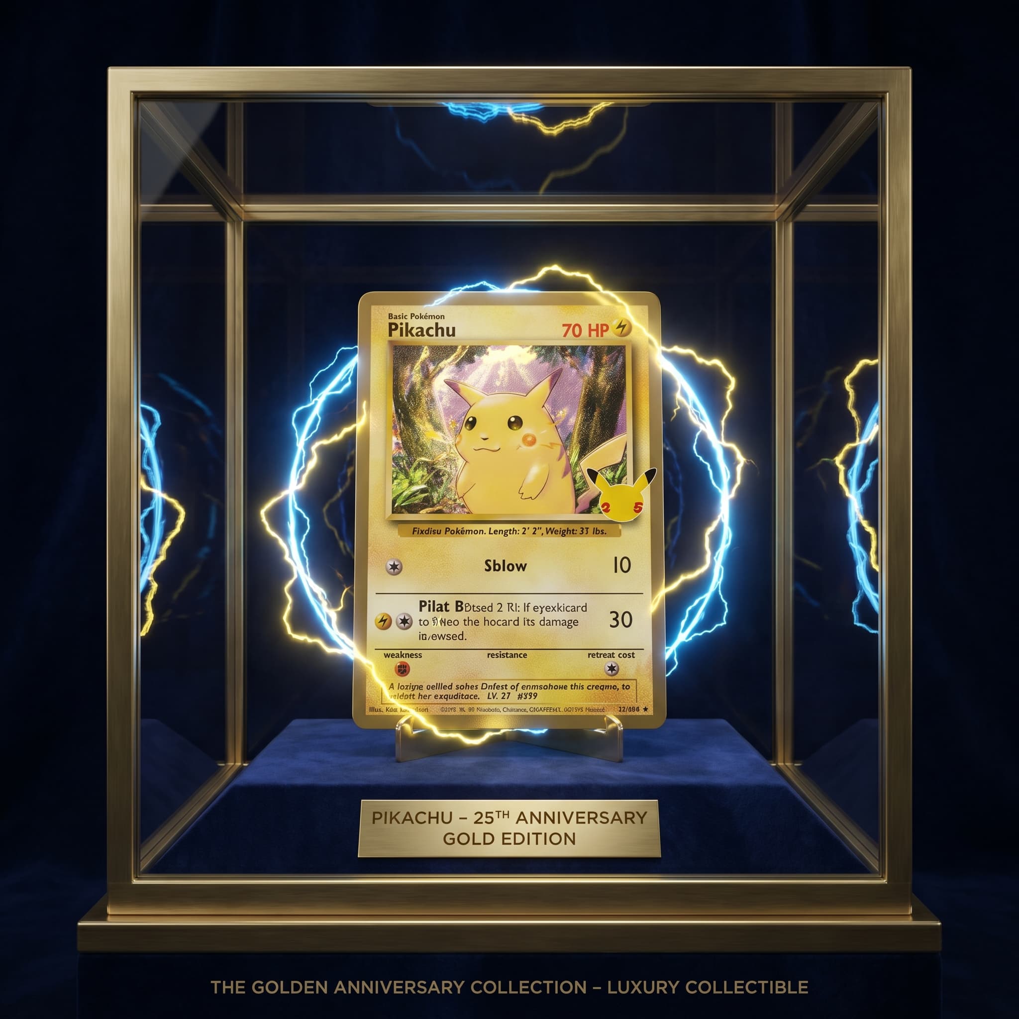 Gold Pikachu