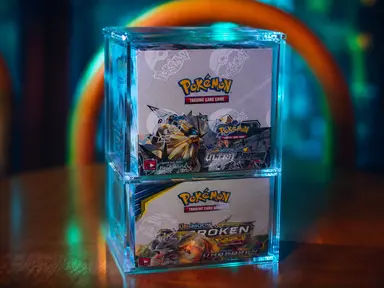 ETB Acrylic Cases Stackable